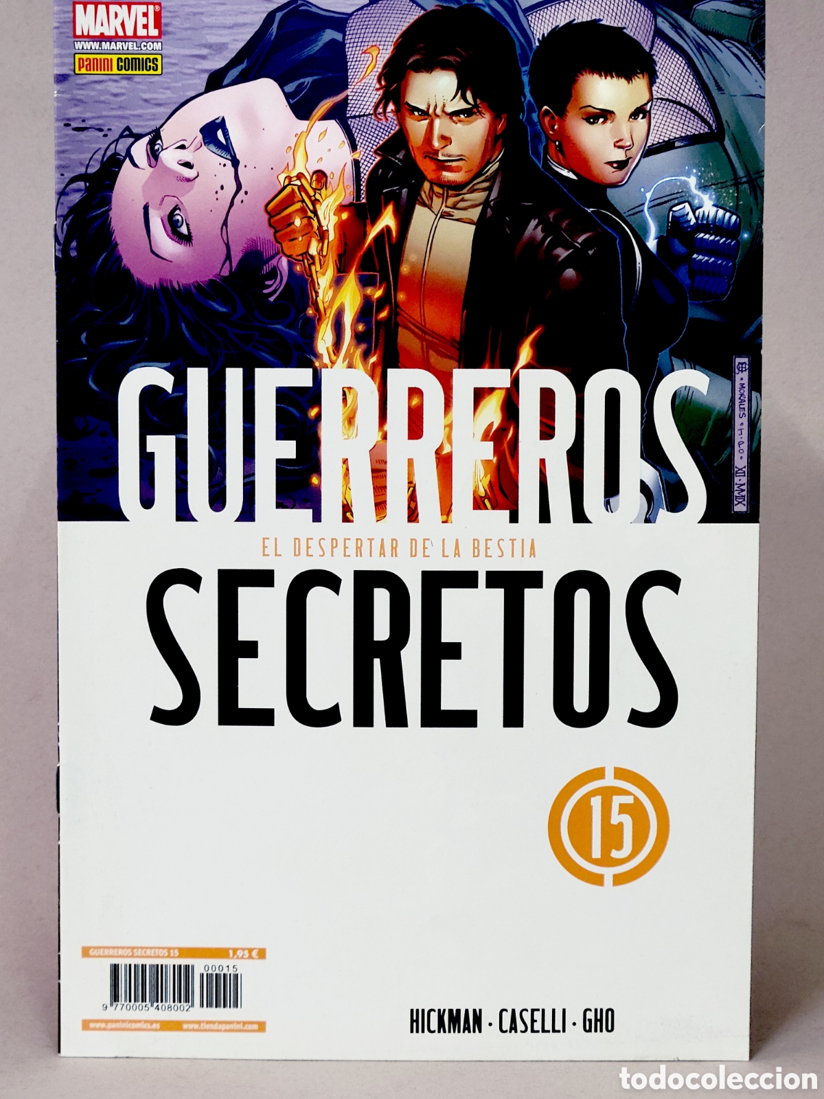 C&oacute;mics: C&Oacute;MIC GERREROS SECRETOS 15 EL DESPERTAR DE LA BESTIA PANINI MARVEL GRAPA DE KIOSCO