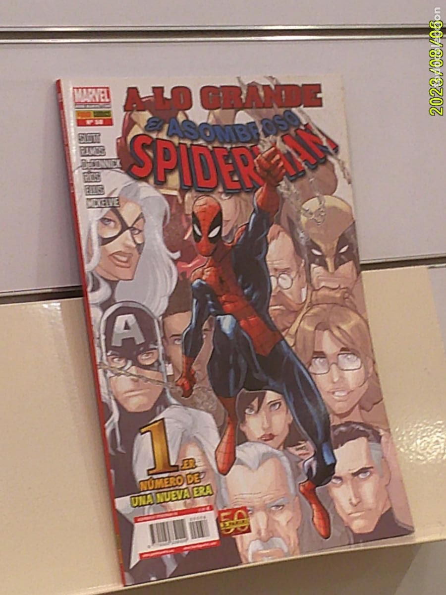 C&oacute;mics: ASOMBROSO SPIDERMAN VOL. 2 N&ordm; 58 A LO GRANDE MARVEL - PANINI