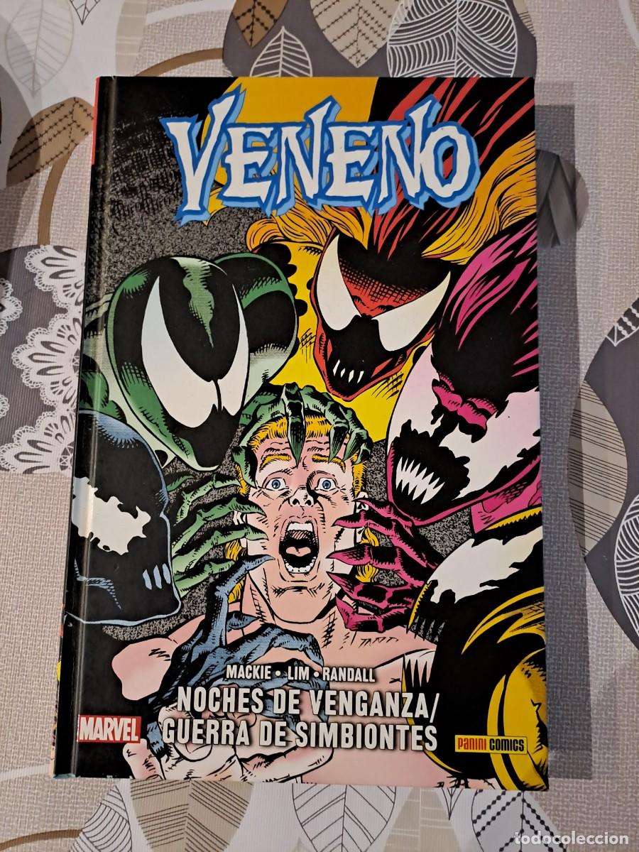 C&oacute;mics: Veneno, noches de venganza / guerra de simbiontes, Panini en muy buen estado