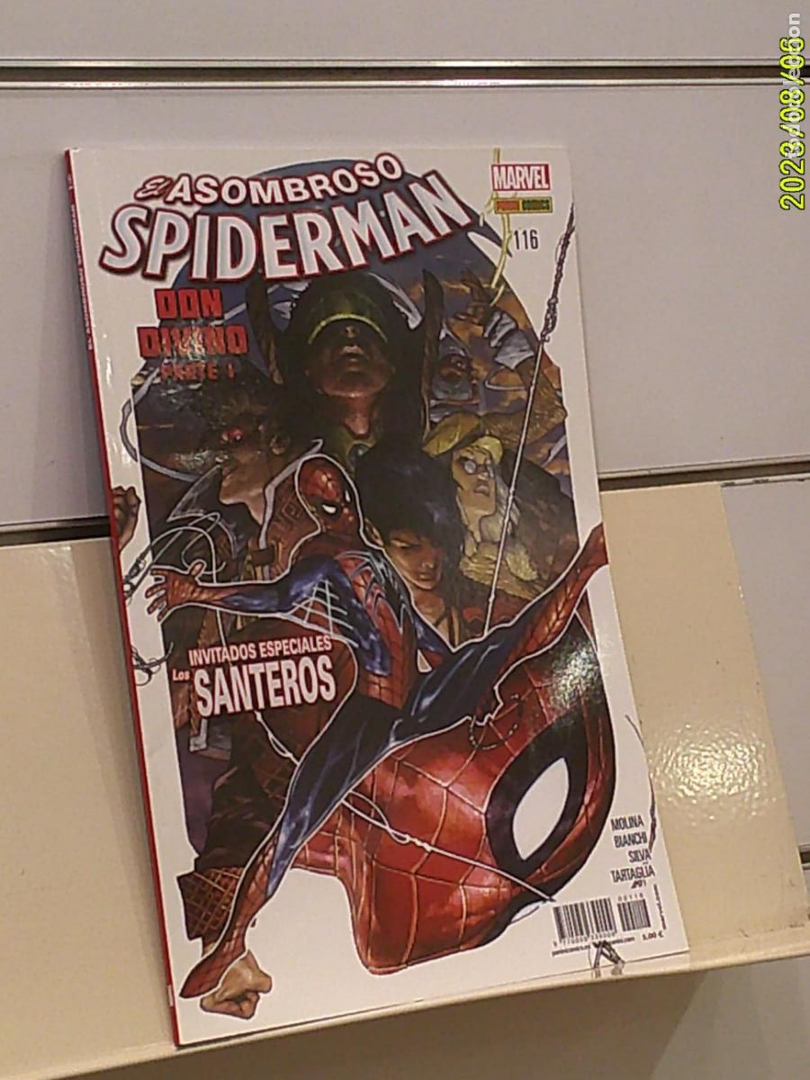 C&oacute;mics: EL ASOMBROSO SPIDERMAN N&ordm; 116 DON DIVINO PARTE 1 MARVEL - PANINI