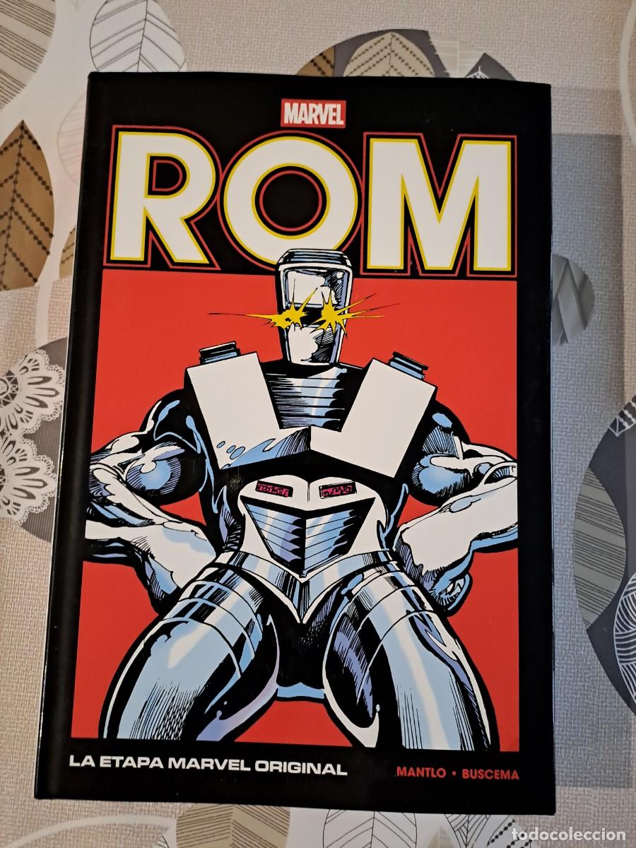C&oacute;mics: ROM 2, la etapa Marvel original, Omnibus, Panini en muy buen estado
