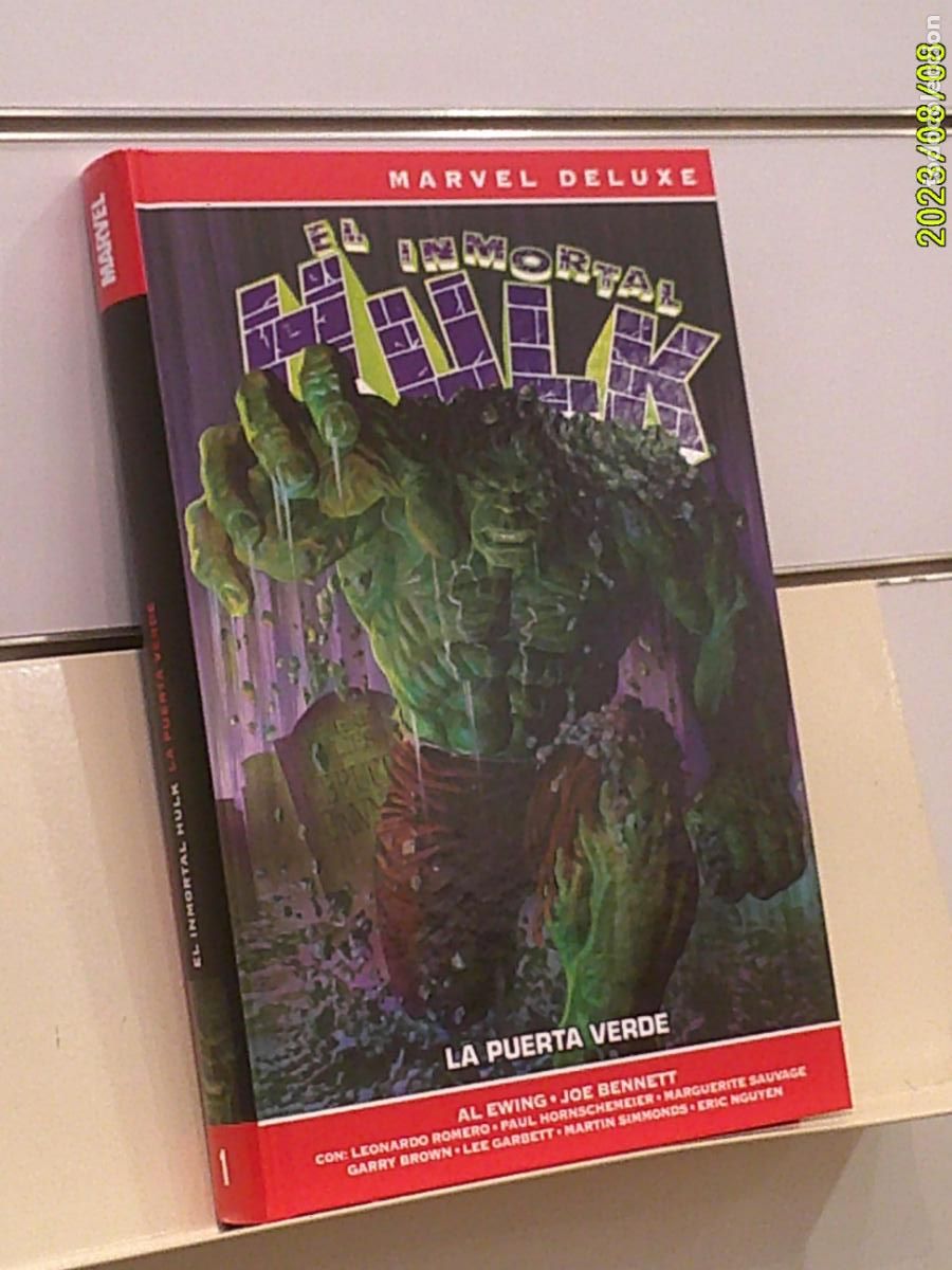 C&oacute;mics: MARVEL DELUXE EL INMORTAL HULK N&ordm; 1 LA PUERTA VERDE TOMO TAPA DURA - PANINI OFERTA