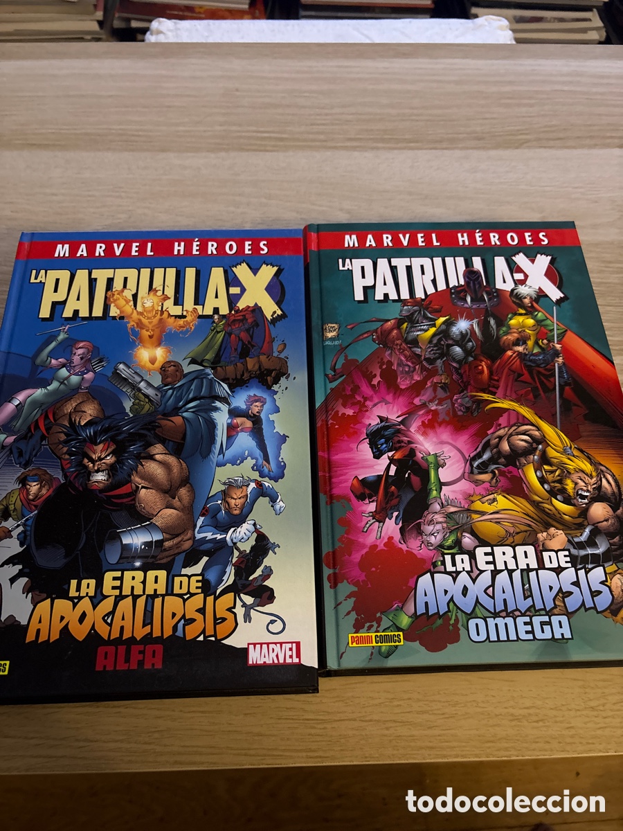C&oacute;mics: Marvel h&eacute;roes. La patrulla X . La era del apocalipsis. Alfa y Omega