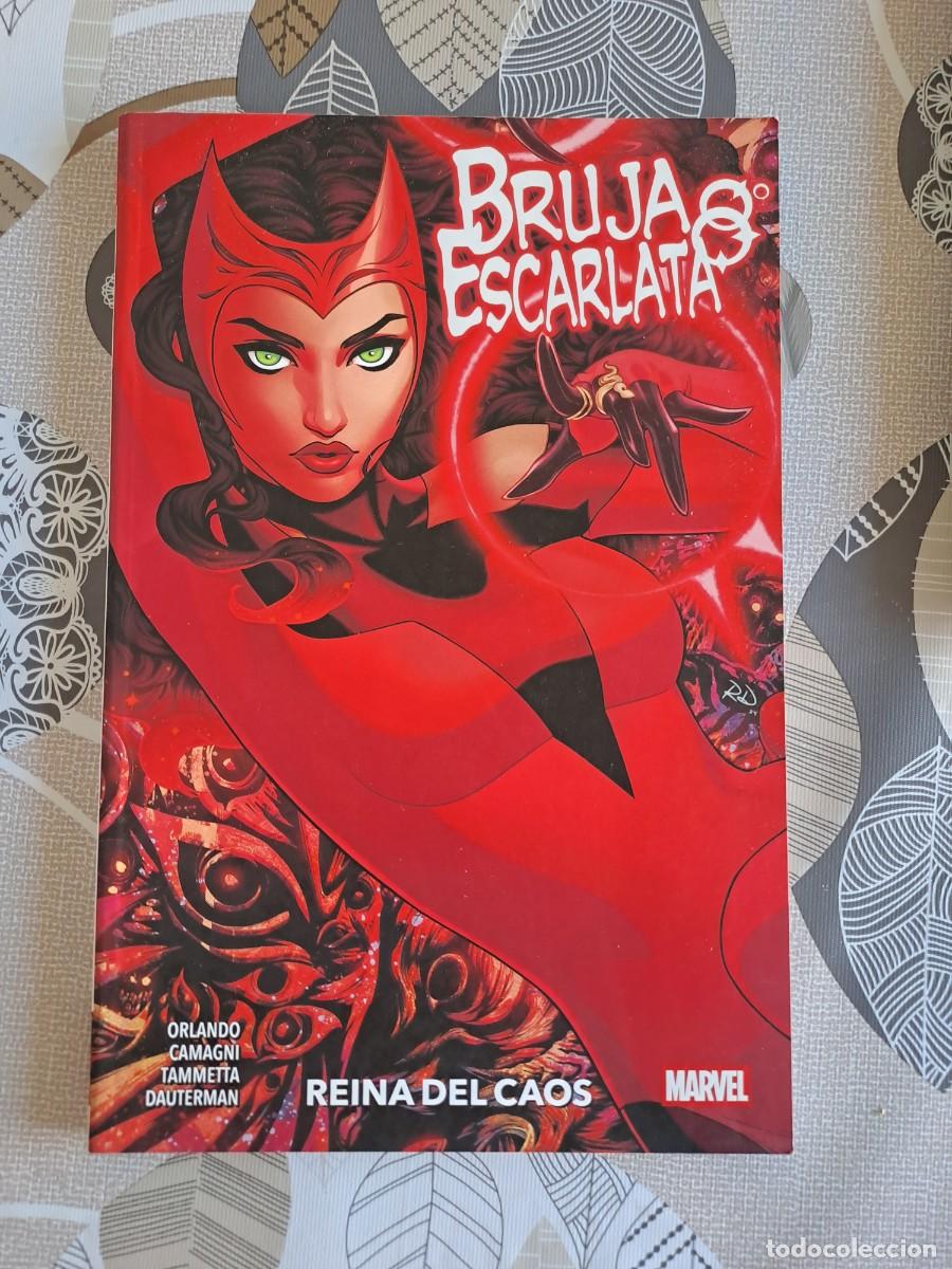 C&oacute;mics: Bruja escarlata, reina del caos, Panini en buen estado