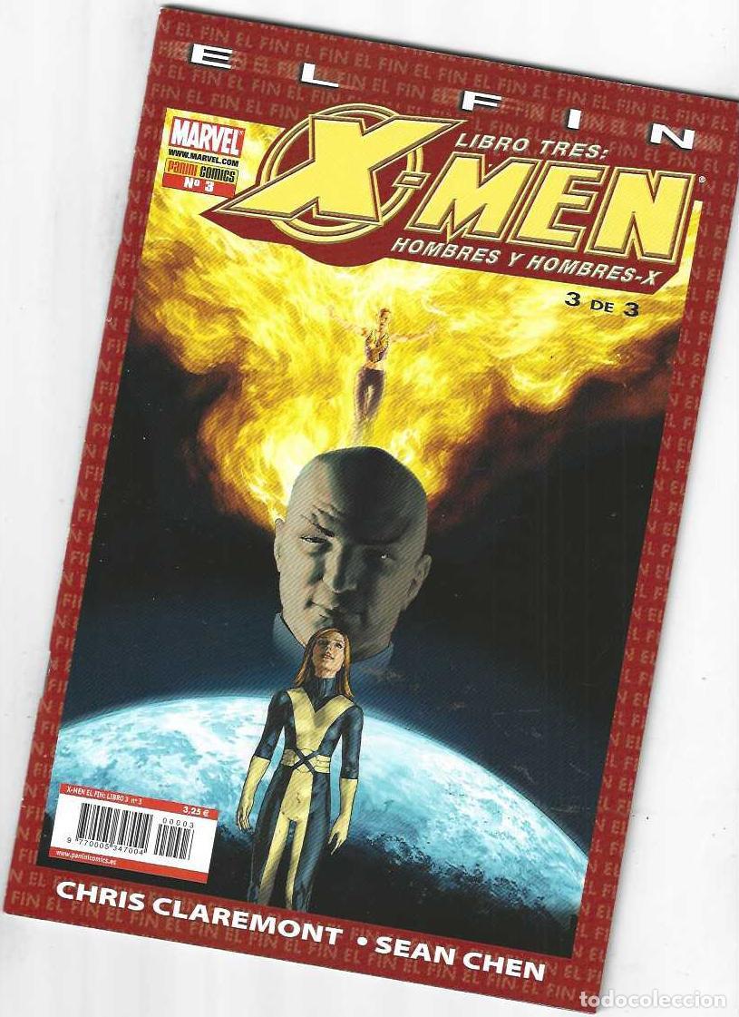 C&oacute;mics: X MEN EL FIN LIBRO TRES N&ordm; 3 - GRAPA PANINI - MUY BUEN ESTADO