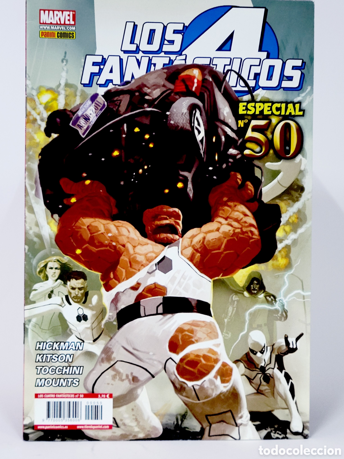 C&oacute;mics: C&Oacute;MIC LOS CUATRO 4 FANT&Aacute;STICOS 50 ESPECIAL PANINI MARVEL GRAPA EXCELENTE ESTADO