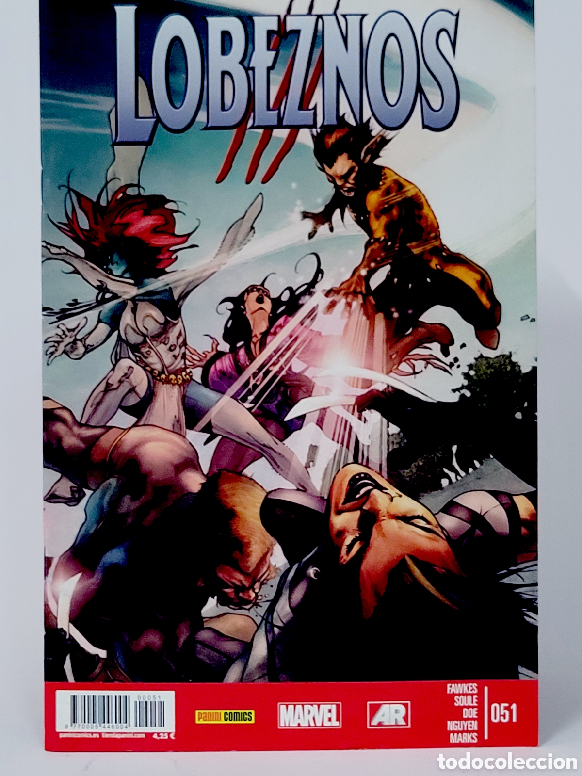 C&oacute;mics: C&Oacute;MIC LOBEZNOS 51 PANINI MARVEL GRAPA EXCELENTE ESTADO
