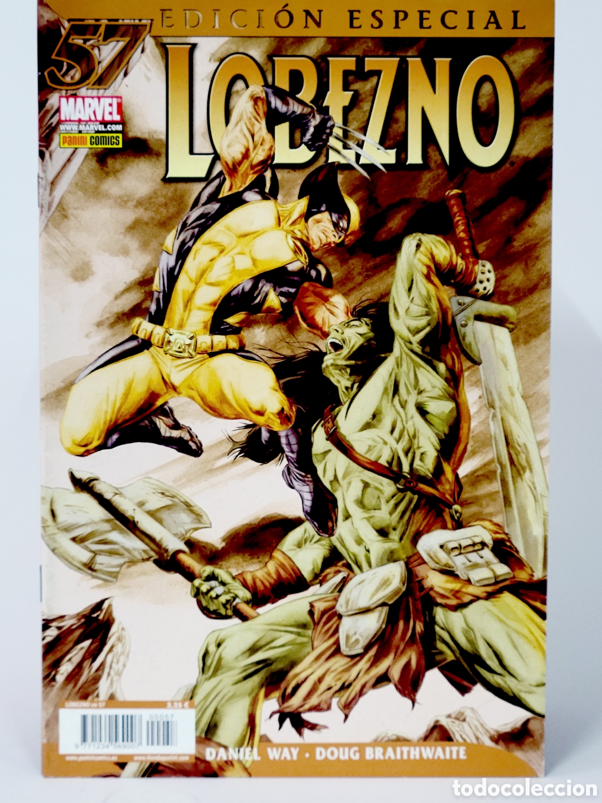 C&oacute;mics: C&Oacute;MIC LOBEZNOS 57 EDICI&Oacute;N ESPECIAL PANINI MARVEL GRAPA EXCELENTE ESTADO