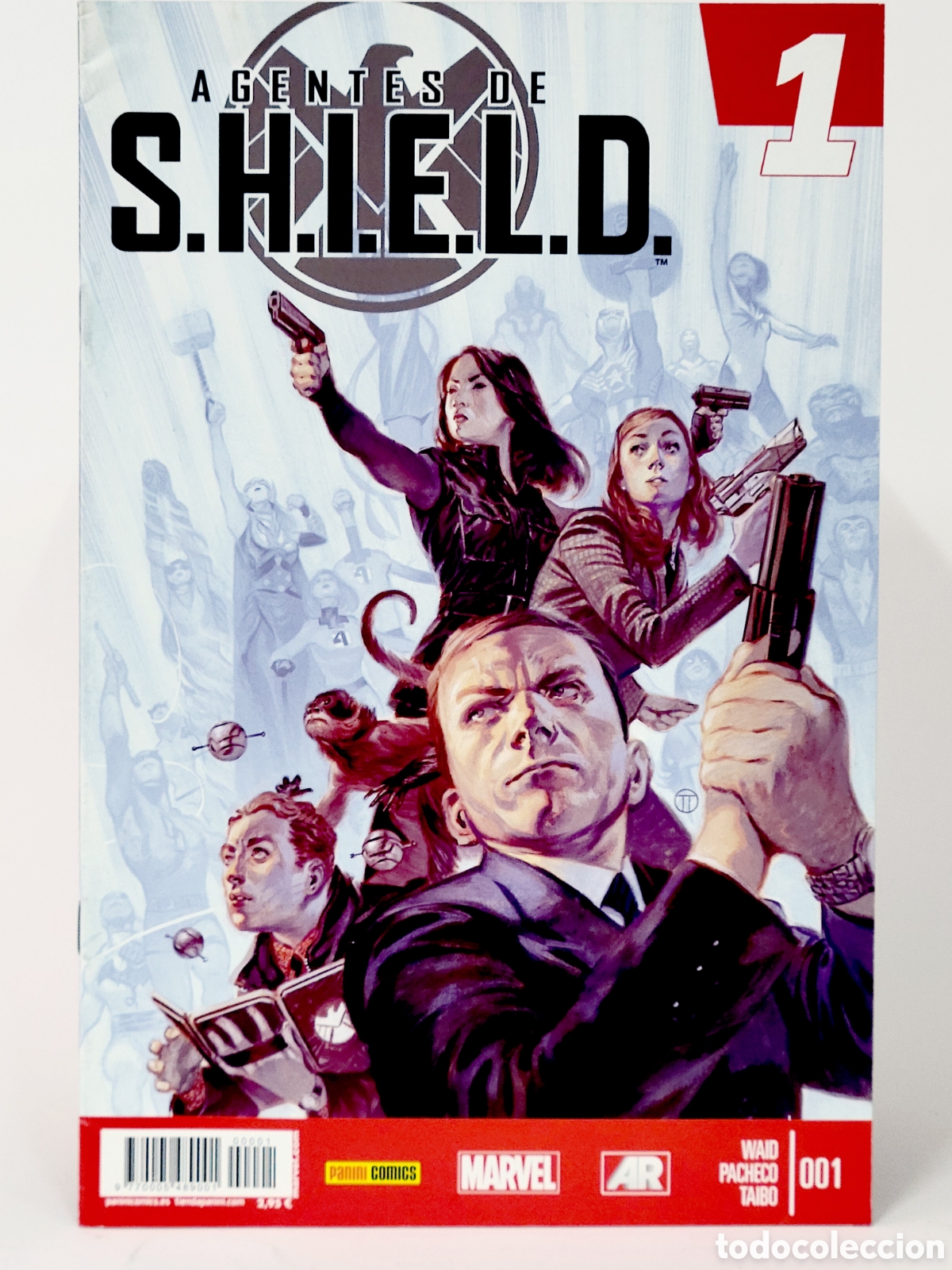 C&oacute;mics: C&Oacute;MIC AGENTES DE SHIELD 1 PANINI MARVEL GRAPA EXCELENTE ESTADO