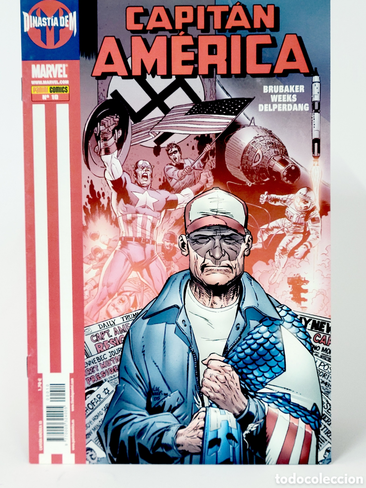 C&oacute;mics: C&Oacute;MIC CAPITAN AM&Eacute;RICA 10 DINAST&Iacute;A DE M PANINI MARVEL GRAPA EXCELENTE ESTADO