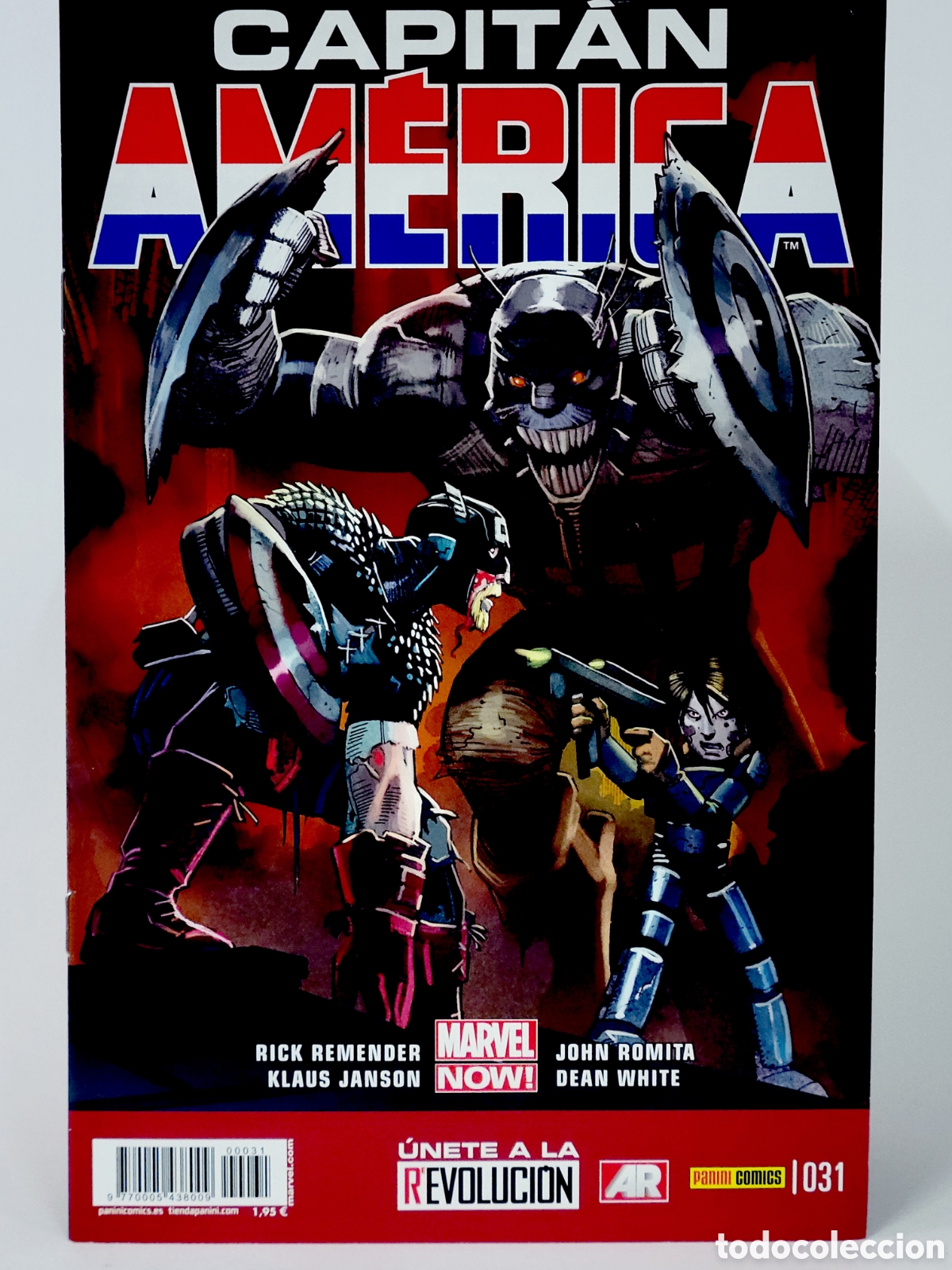 C&oacute;mics: C&Oacute;MIC CAPITAN AM&Eacute;RICA 31 VOL.8 PANINI MARVEL VOLUMEN GRAPA EXCELENTE ESTADO