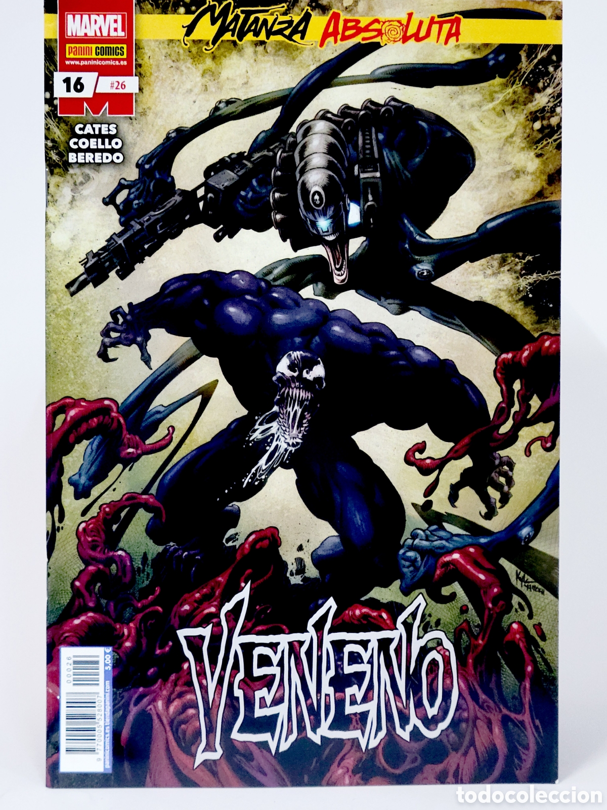 C&oacute;mics: C&Oacute;MIC VENENO 26 MATANZA ABSOLUTA PANINI MARVEL GRAPA EXCELENTE ESTADO