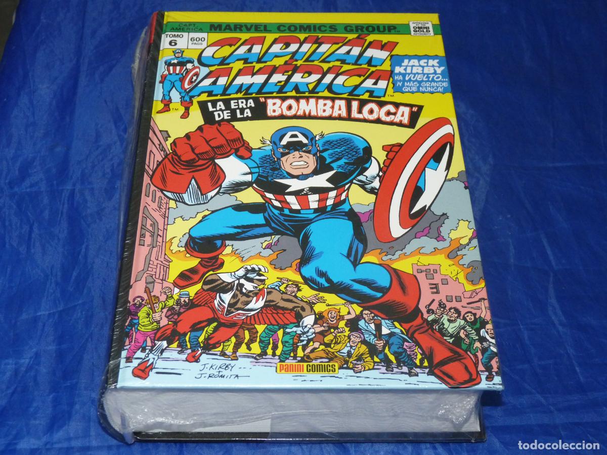 C&oacute;mics: Capit&aacute;n Am&eacute;rica y El Halc&oacute;n 6. La era de la &rdquo;Bomba Loca&rdquo; (MARVEL OMNIBUS) OREFSLL