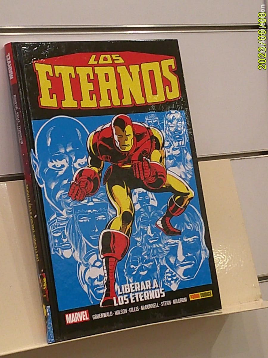 C&oacute;mics: LOS ETERNOS: LIBERAR A LOS ETERNOS TOMO TAPA DURA MARVEL - PANINI OFERTA