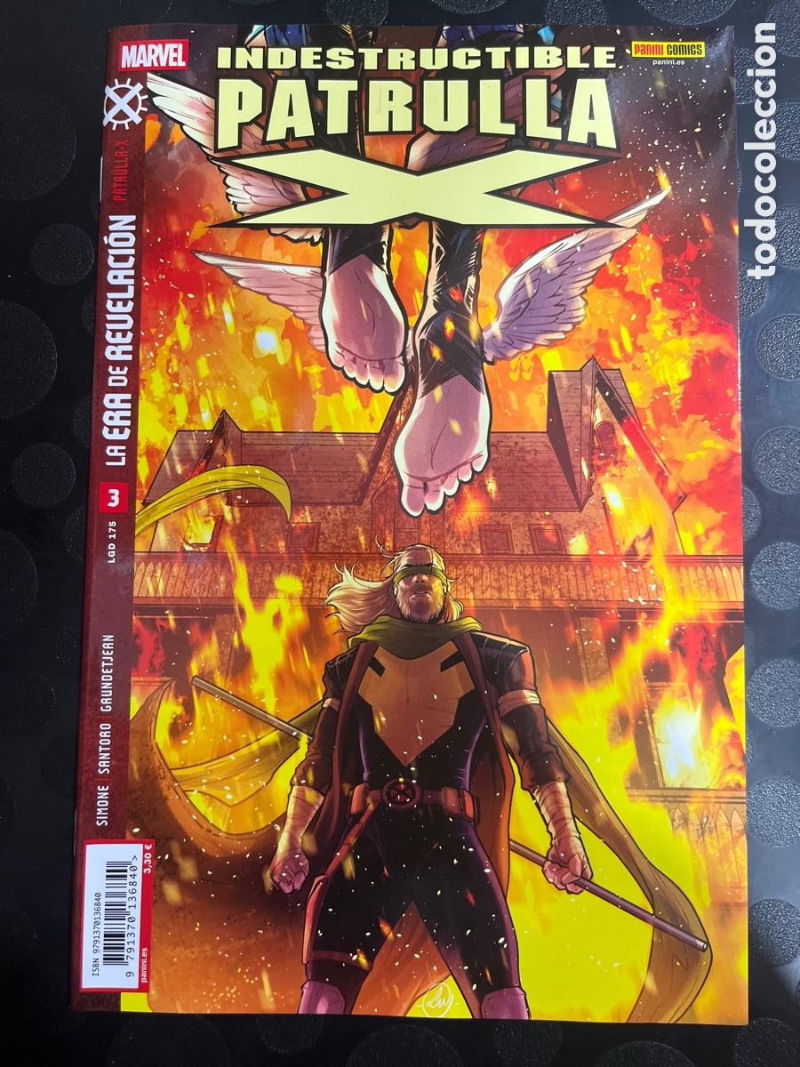 C&oacute;mics: INDESTRUCTIBLE PATRULLA X N.175 / 3 LA ERA DE REVELACI&Oacute;N LA IMPOSIBLE PATRULLA X ( 2020/&hellip; )