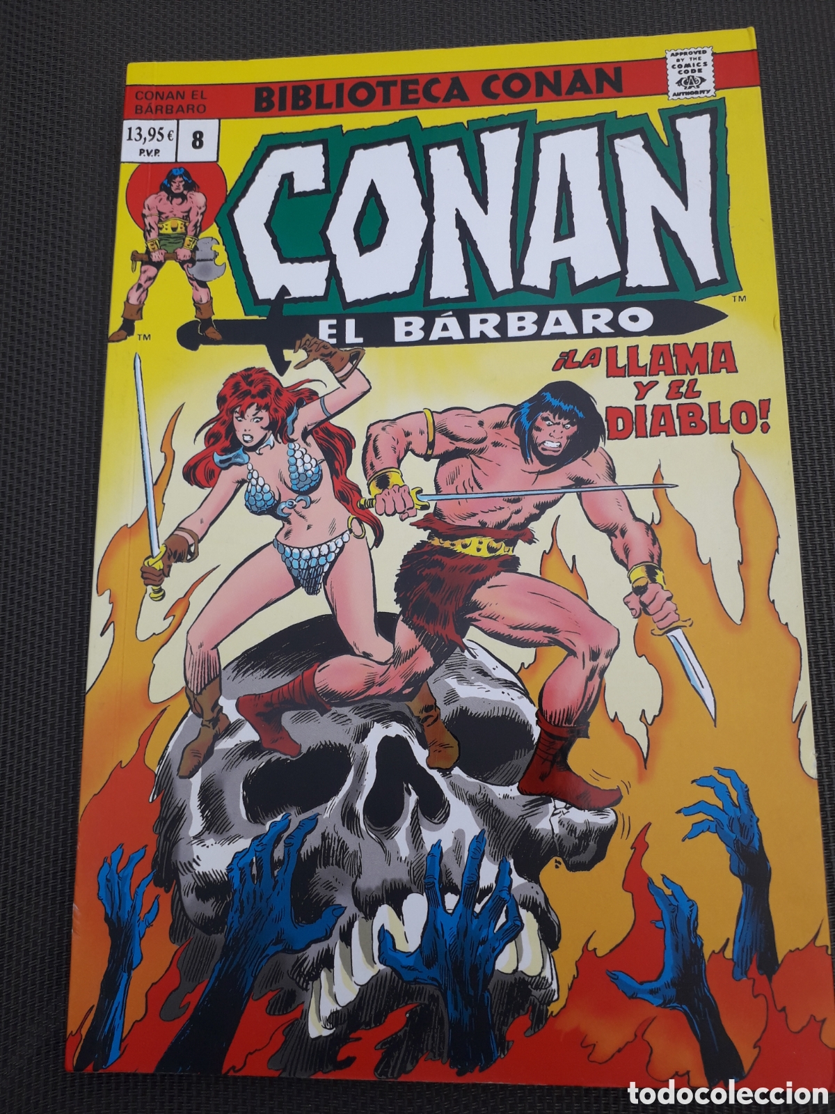 C&oacute;mics: BIBLIOTECA CONAN. CONAN EL B&Aacute;RBARO. TOMO 8