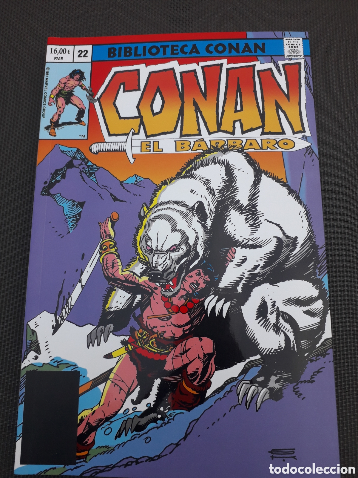 C&oacute;mics: BIBLIOTECA CONAN. CONAN EL B&Aacute;RBARO. TOMO 22