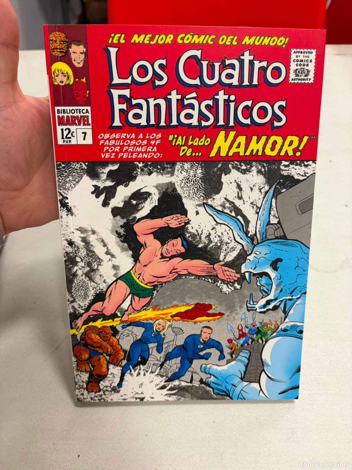 C&oacute;mics: BIBLIOTECA MARVEL COLOR LOS CUATRO FANTASTICOS N&ordm; 7 - PANINI