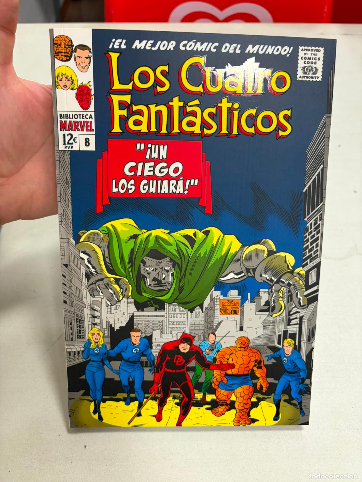 C&oacute;mics: BIBLIOTECA MARVEL LOS CUATRO FANT&Aacute;STICOS N&ordm; 8 / N&ordm; 37 A 42 USA / MARVEL PANINI