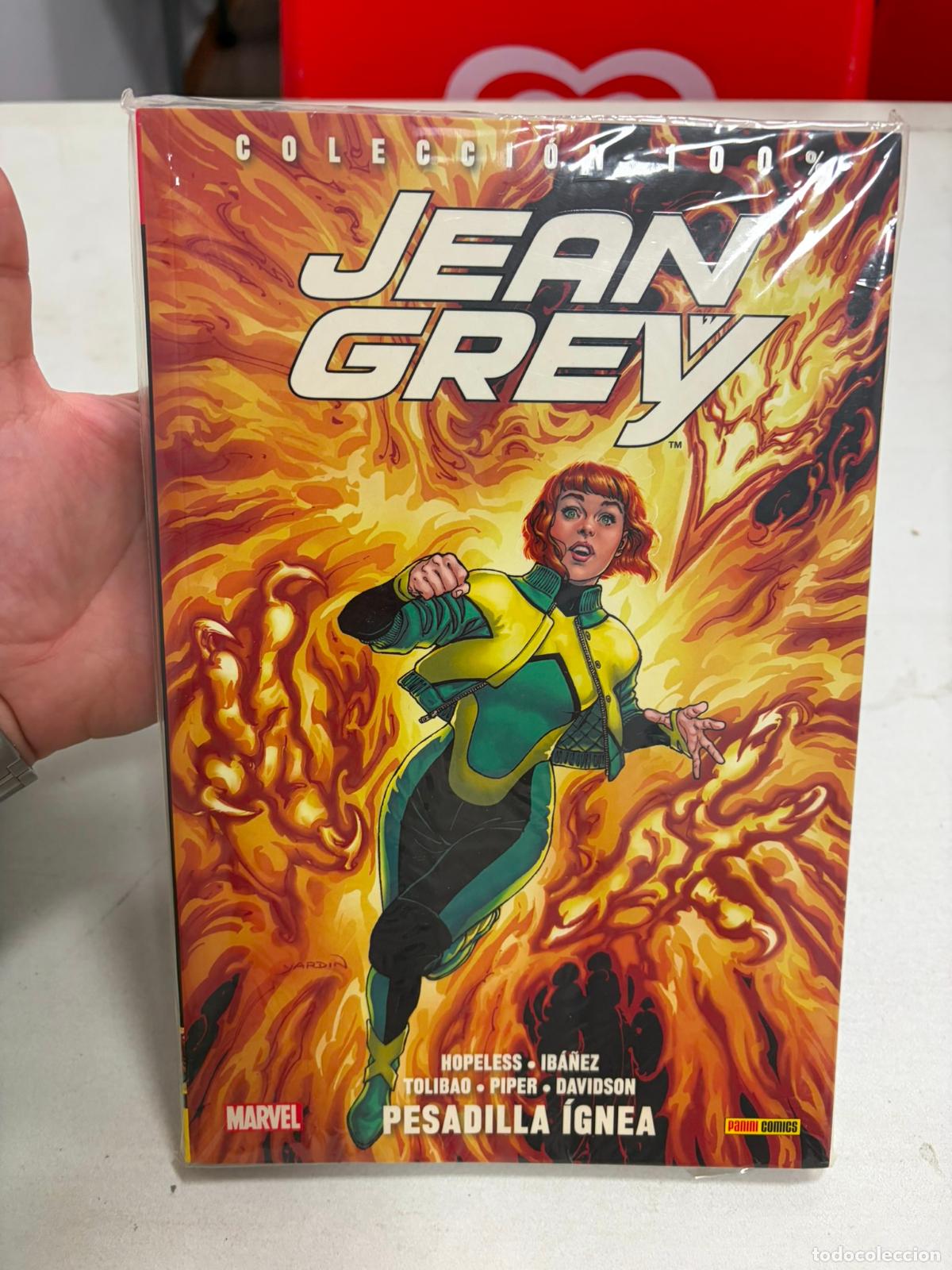 C&oacute;mics: JEAN GREY N&ordm; 1 PESADILLA IGNEA &iexcl; TOMO 152 PAGINAS ! MARVEL PANINI