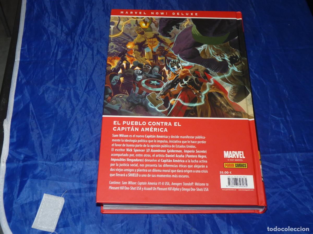 C&oacute;mics: Marvel Now! Deluxe. Capit&aacute;n Am&eacute;rica de Nick Spencer #1 OREFSLL - Foto 2