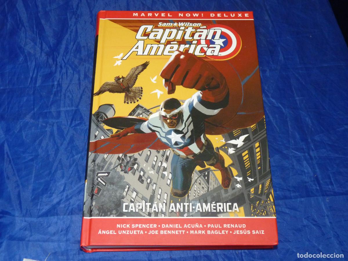 C&oacute;mics: Marvel Now! Deluxe. Capit&aacute;n Am&eacute;rica de Nick Spencer #1 OREFSLL