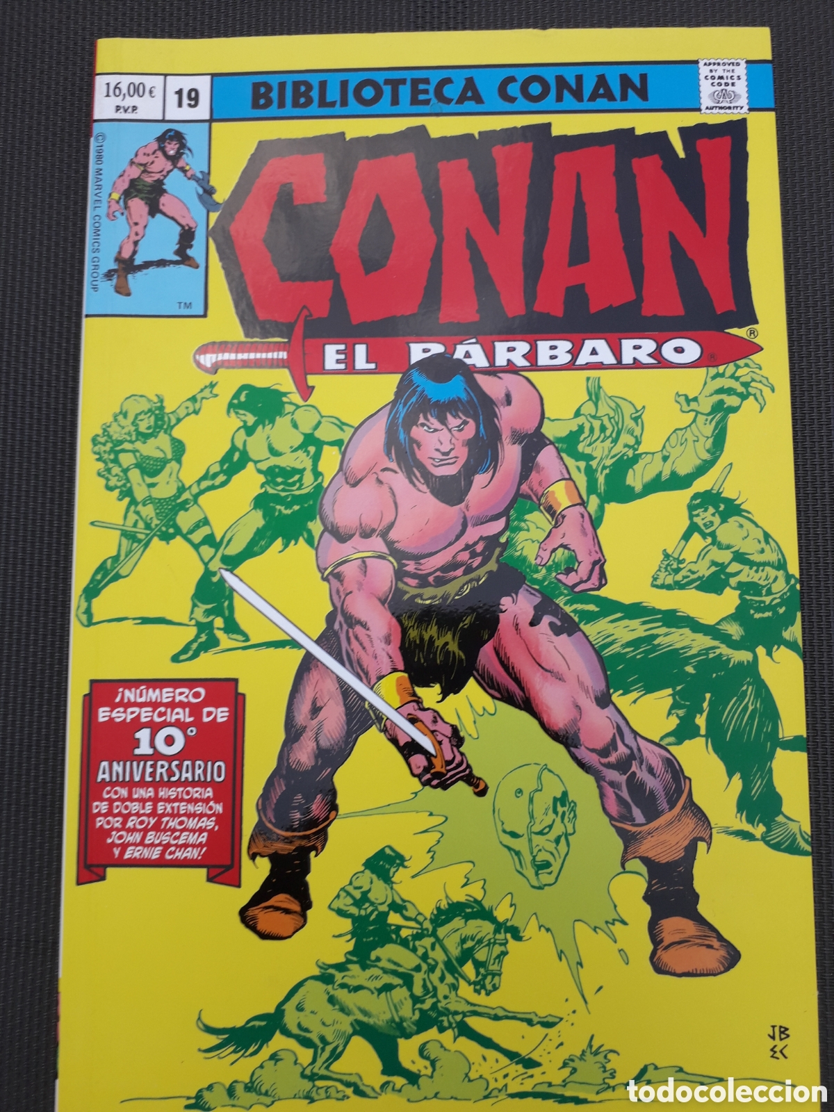 C&oacute;mics: BIBLIOTECA CONAN. CONAN EL B&Aacute;RBARO TOMO 19