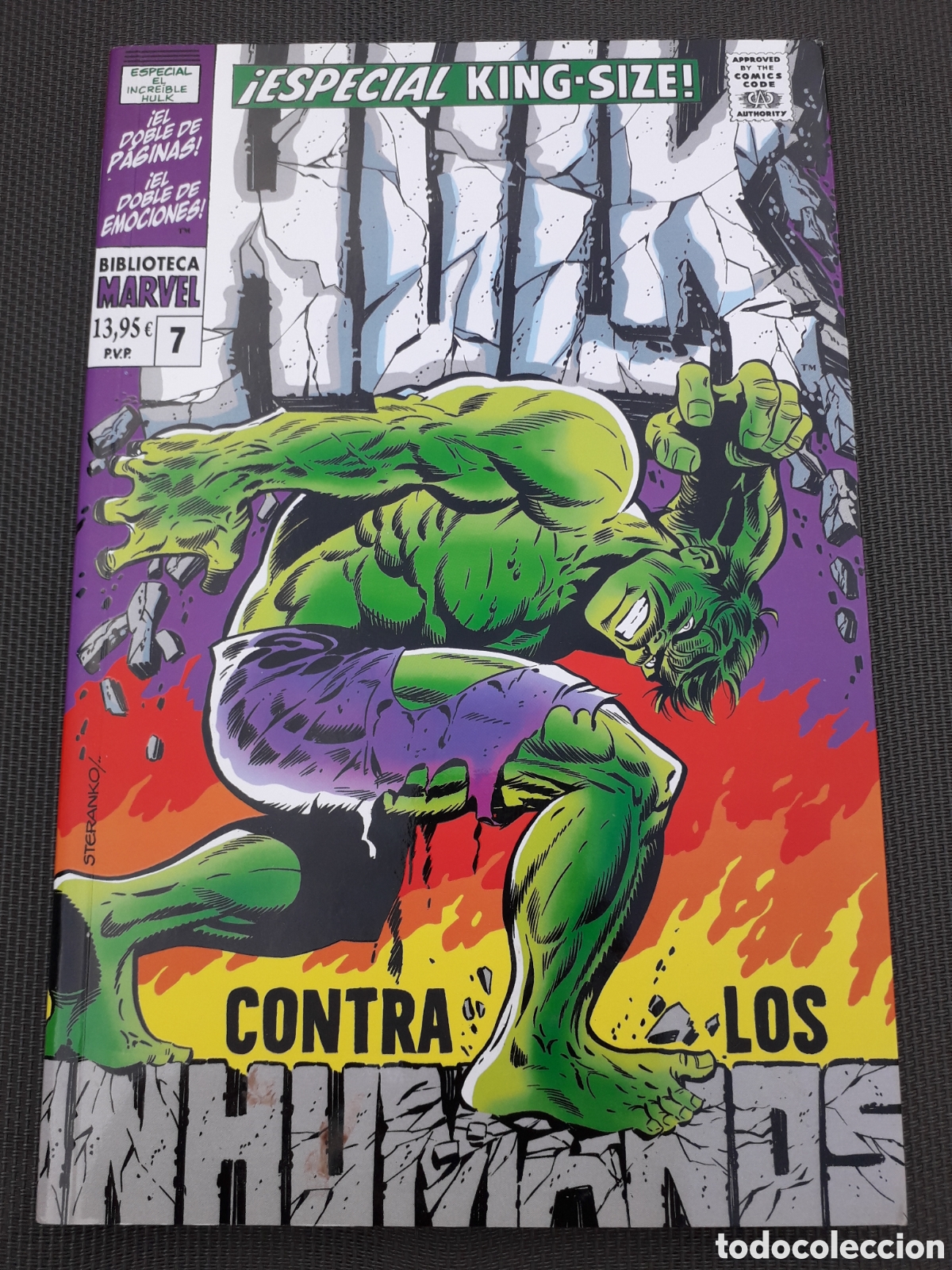 C&oacute;mics: BIBLIOTECA MARVEL. HULK. TOMO 7