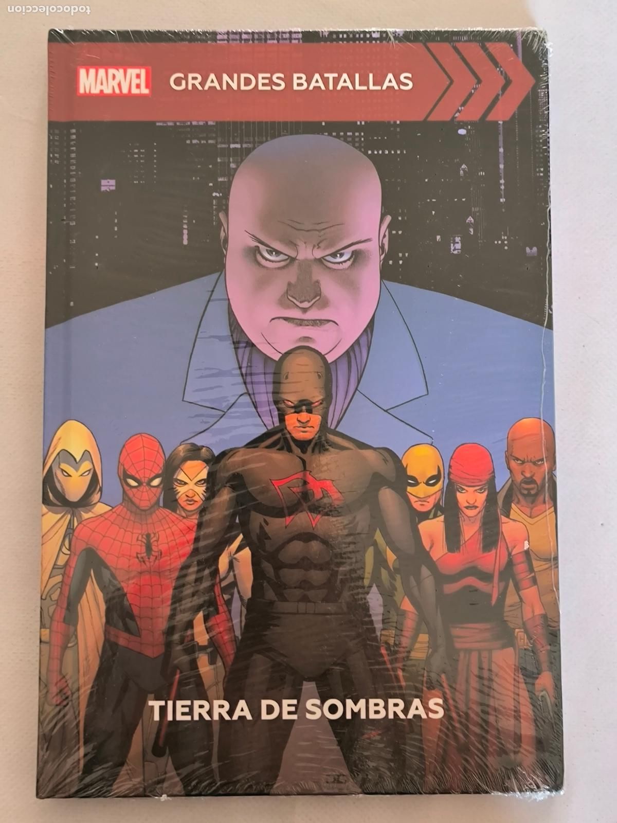 C&oacute;mics: TIERRA DE SOMBRAS - GRANDES BATALLAS - MARVEL - SALVAT PANINI - TAPA DURA - NUEVO, PRECINTADO (363#w