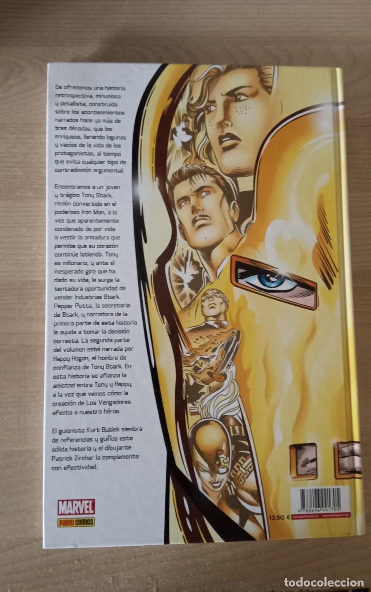 C&oacute;mics: IRON MAN. LA EDAD DEL HIERRO. K. Busiek. MARVEL. panini comics. 2008 - Foto 2