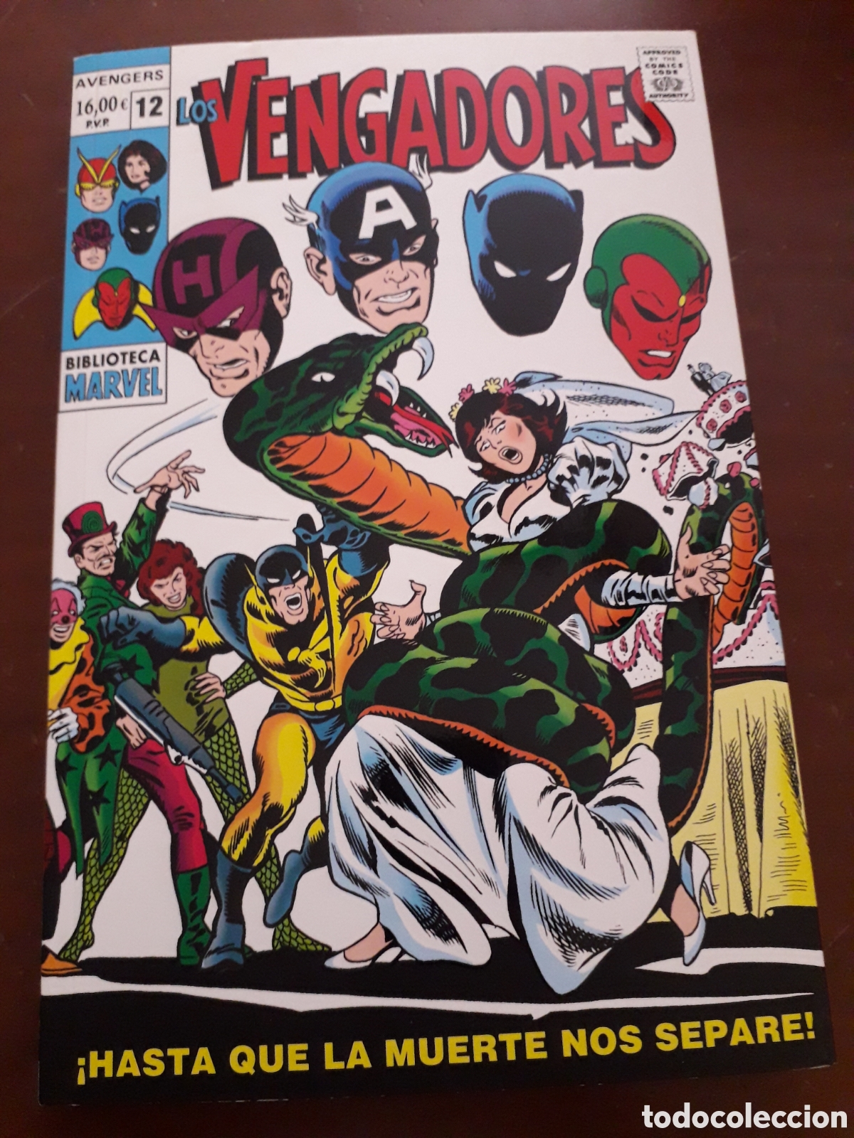 C&oacute;mics: BIBLIOTECA MARVEL. LOS VENGADORES. TOMO 12