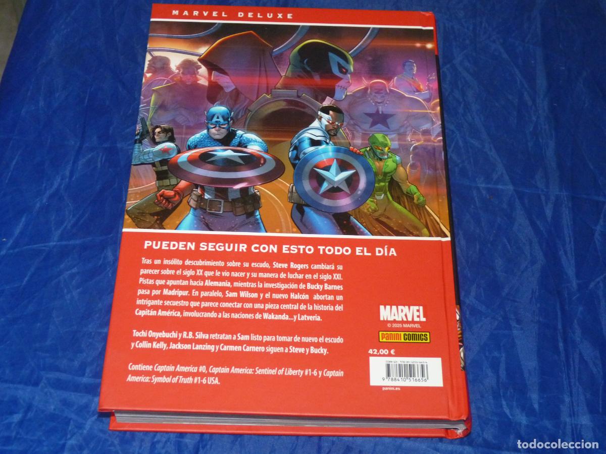 C&oacute;mics: Marvel Deluxe. Rogers / Wilson: Capit&aacute;n Am&eacute;rica #1 OREFSLL - Foto 2