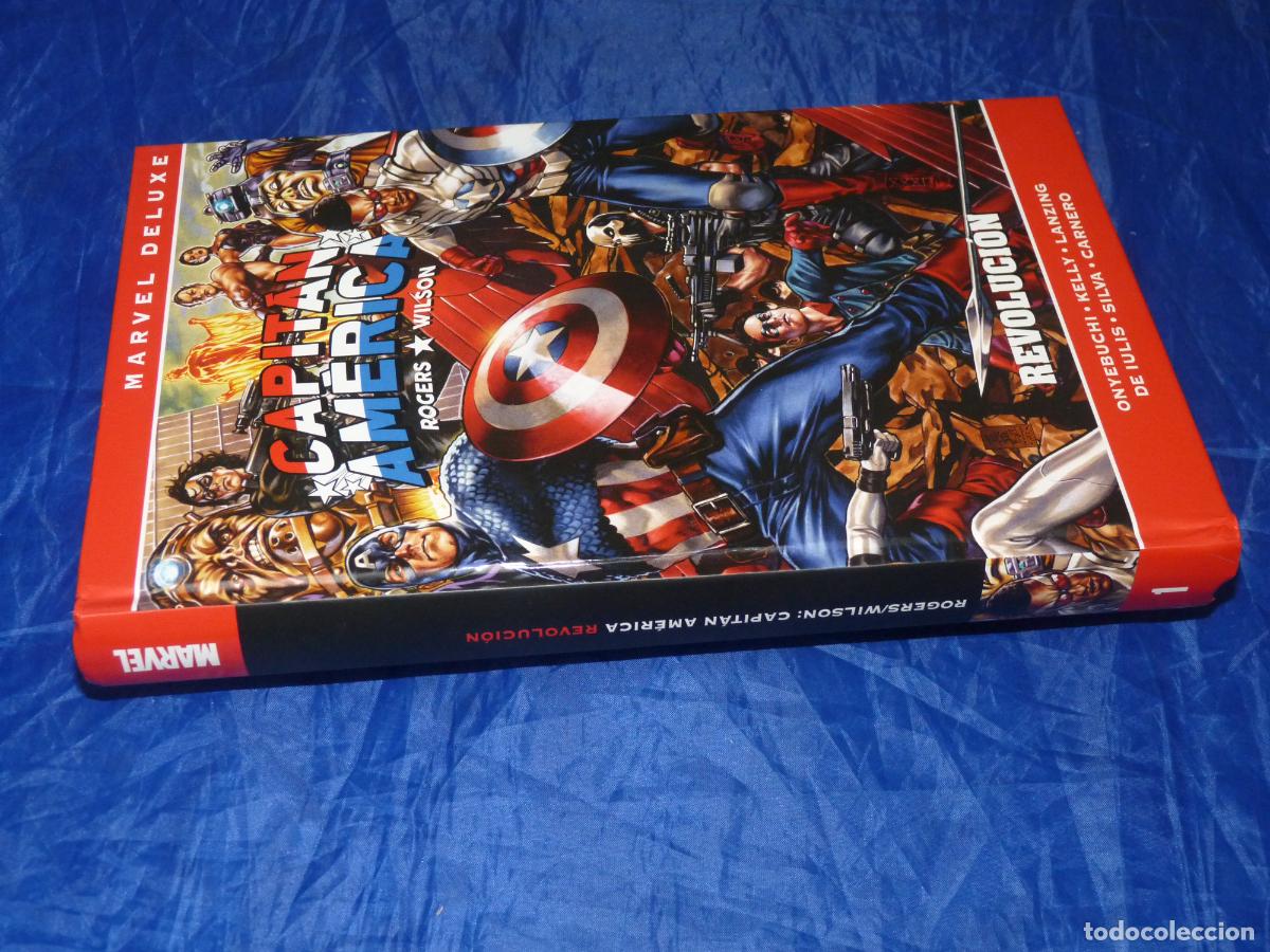 C&oacute;mics: Marvel Deluxe. Rogers / Wilson: Capit&aacute;n Am&eacute;rica #1 OREFSLL - Foto 4