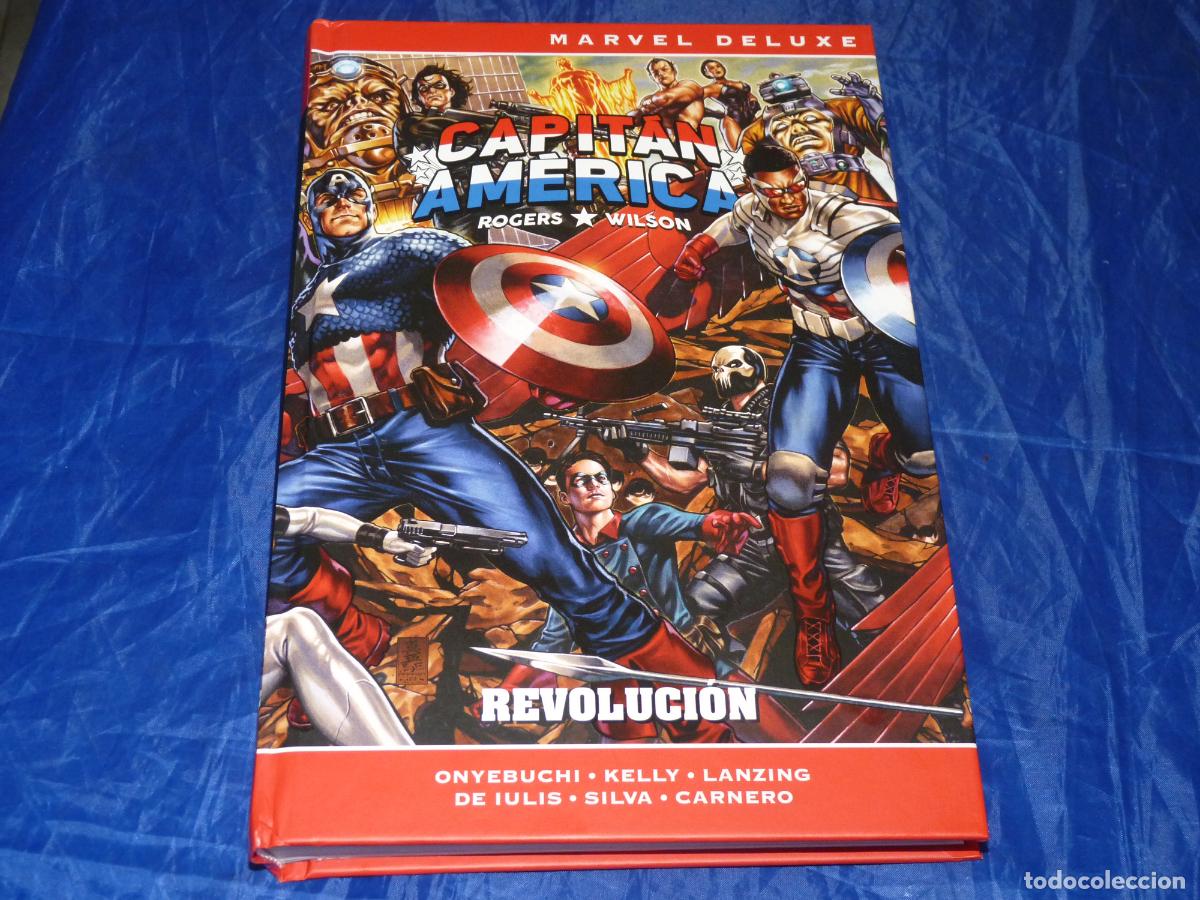 C&oacute;mics: Marvel Deluxe. Rogers / Wilson: Capit&aacute;n Am&eacute;rica #1 OREFSLL