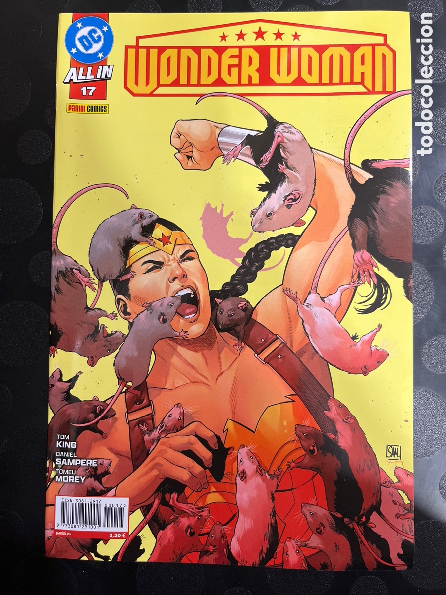 C&oacute;mics: WONDER WOMAN N.17 LA ISLA DE RATONES Y HOMBRES DC ALL IN ( 2025/&hellip; )