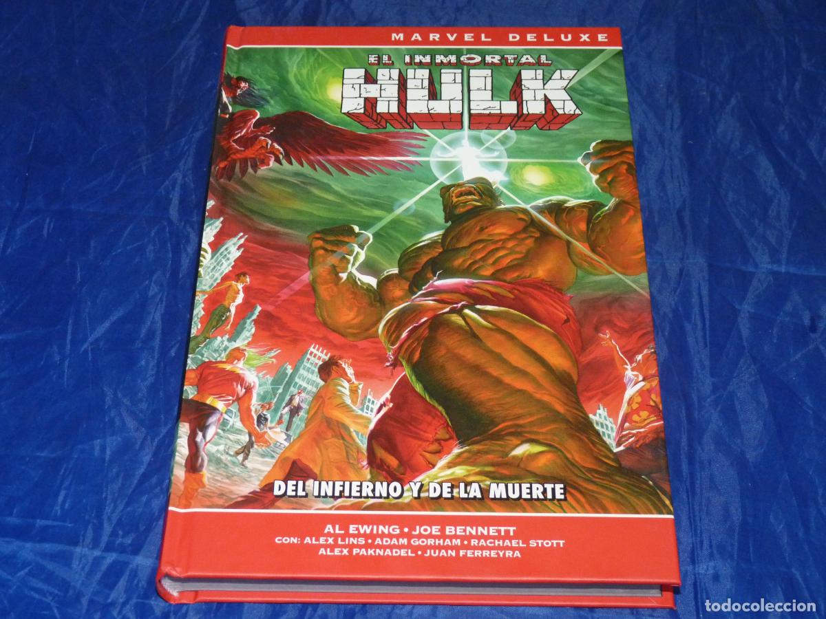 C&oacute;mics: Marvel Deluxe. El Inmortal Hulk 5 Del Infierno y de la Muerte OREFSLL