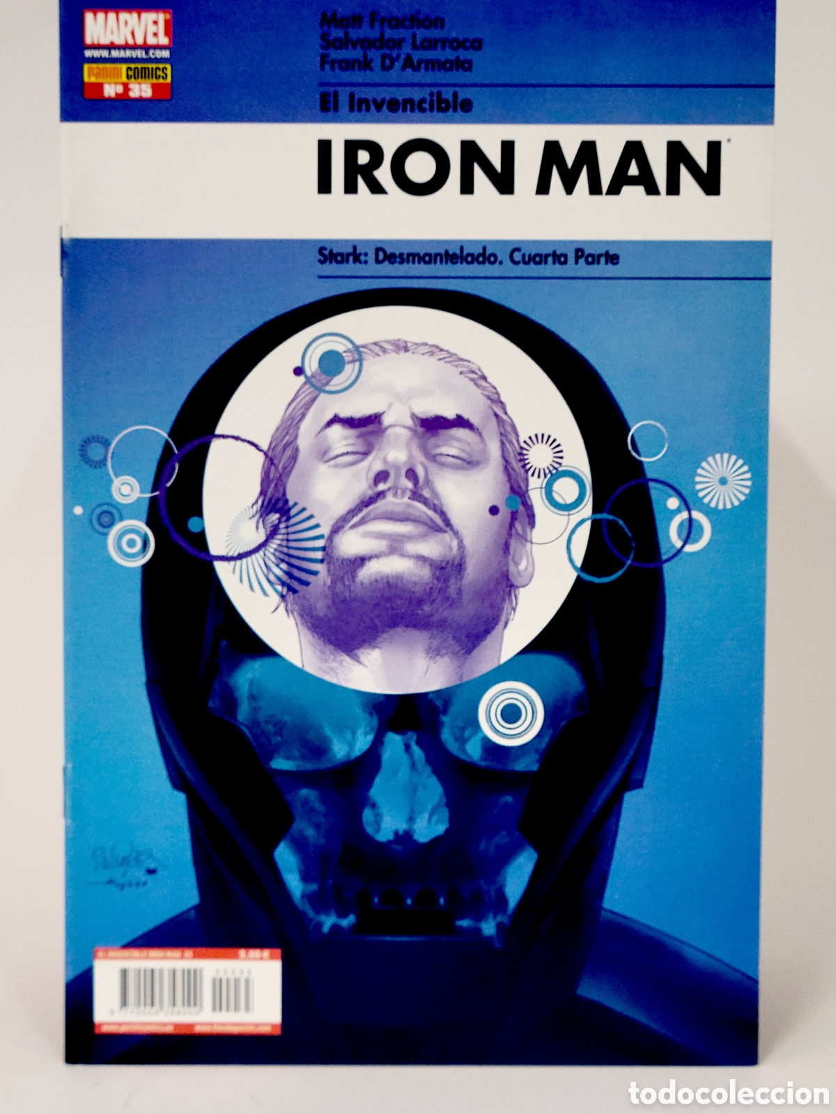 C&oacute;mics: C&Oacute;MIC EL INVENCIBLE IRON MAN 35 PANINI MARVEL GRAPA CASI EXCELENTE ESTADO