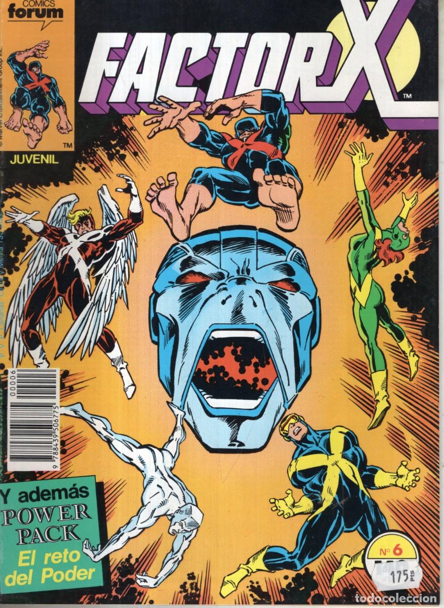 C&oacute;mics: FACTOR X VOL. 1 N&ordm; 6 - FORUM - MUY BUEN ESTADO