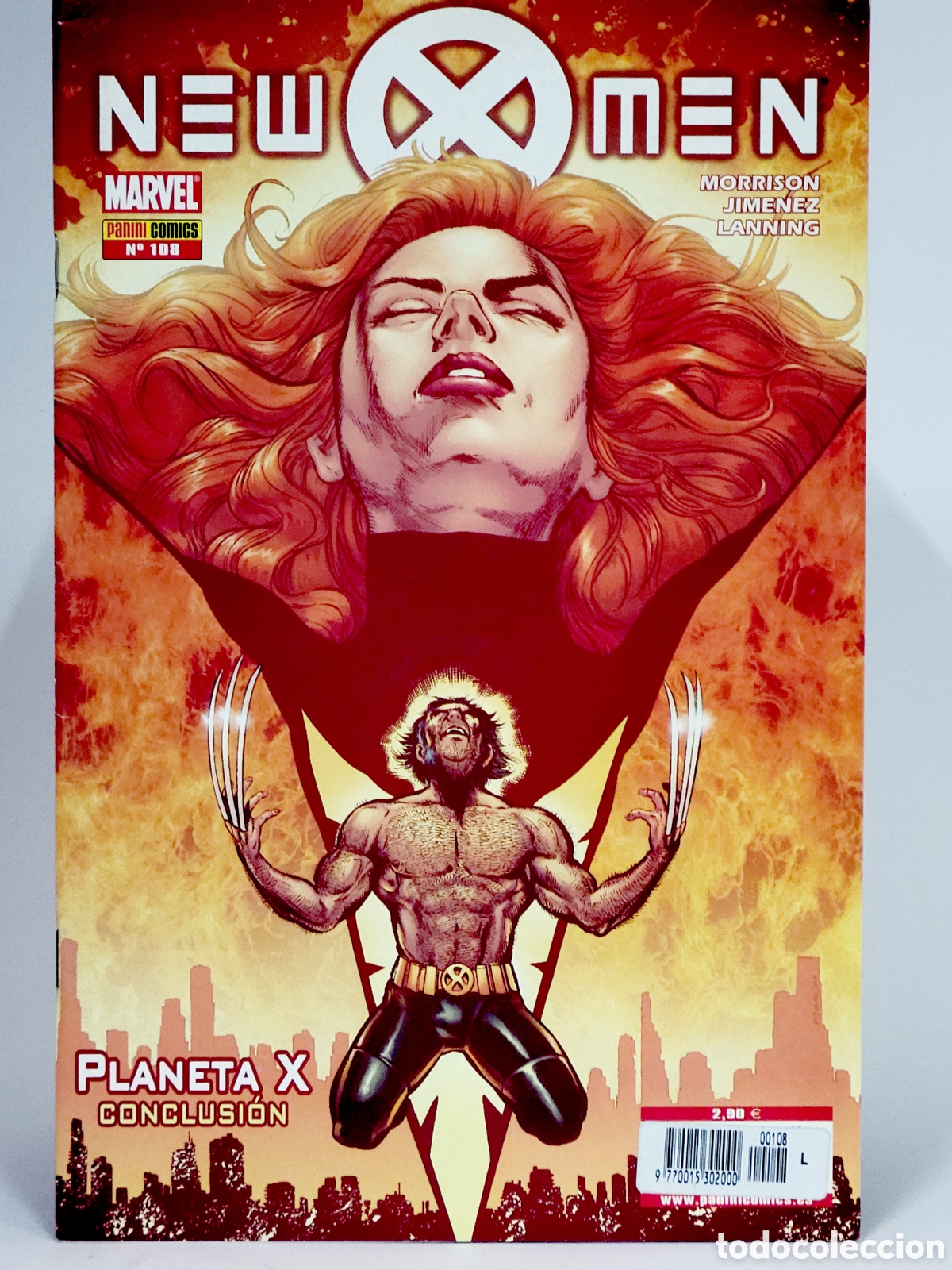 C&oacute;mics: C&Oacute;MIC NEW X-MEN 108 PLANETA X CONCLUSI&Oacute;N PANINI MARVEL GRAPA CASI EXCELENTE ESTADO
