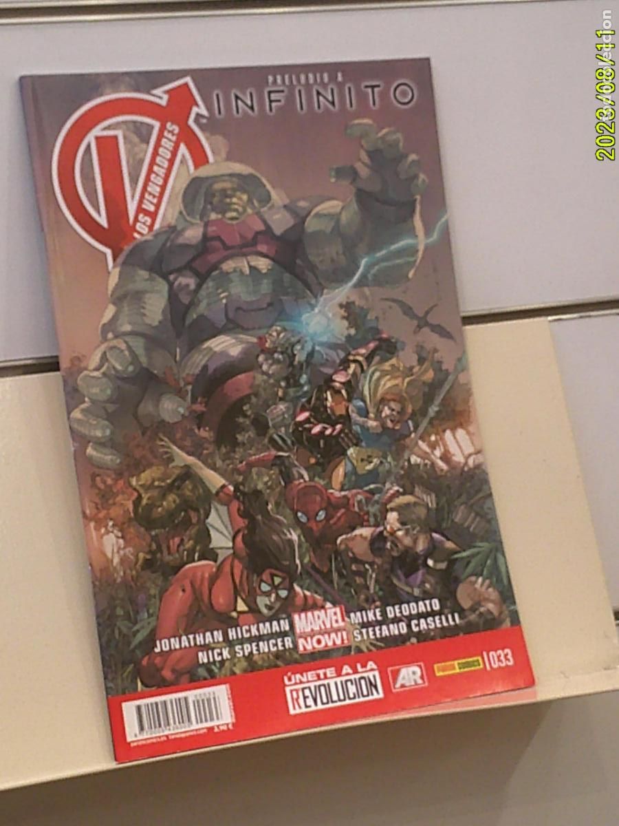 C&oacute;mics: LOS VENGADORES VOL. 4 N&ordm; 33 OCTUBRE 2013 PRELUDIO A INFINITO MARVEL - PANINI