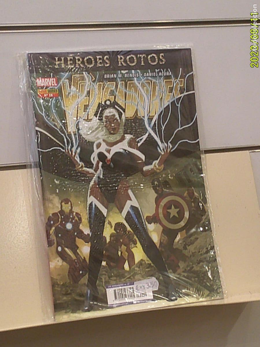 C&oacute;mics: LOS VENGADORES VOL. 4 N&ordm; 19 HEROES ROTOS BENDIS MARVEL - PANINI