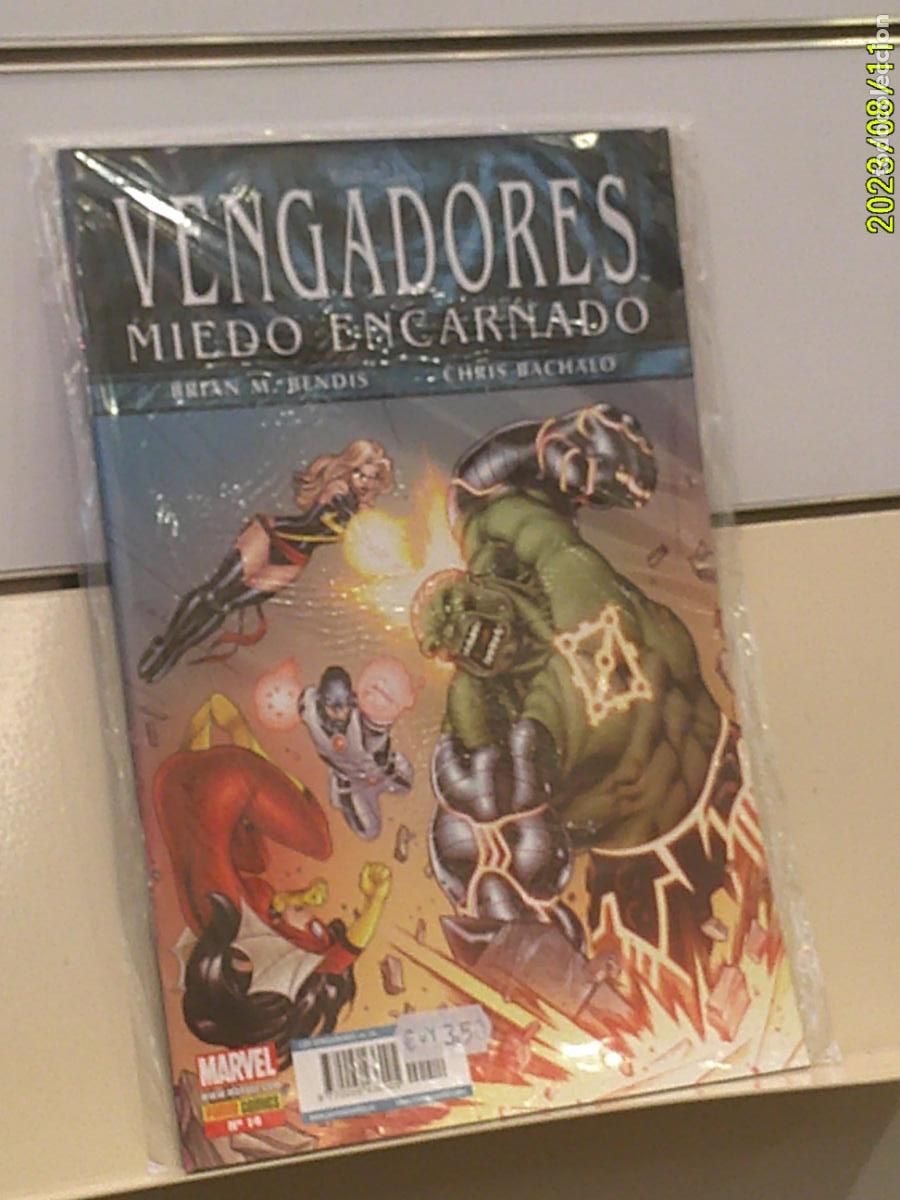 C&oacute;mics: LOS VENGADORES VOL. 4 N&ordm; 14 MIEDO ENCARNADO BENDIS MARVEL - PANINI