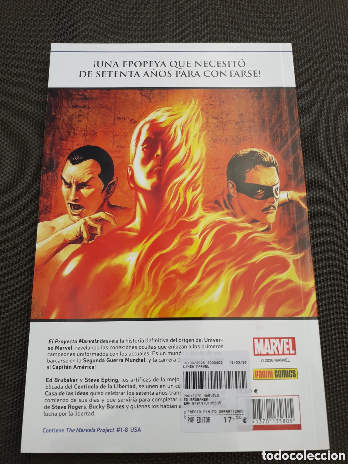 C&oacute;mics: MARVEL SAGA. EL PROYECTO MARVELS. EXCELENTE ESTADO - Foto 2