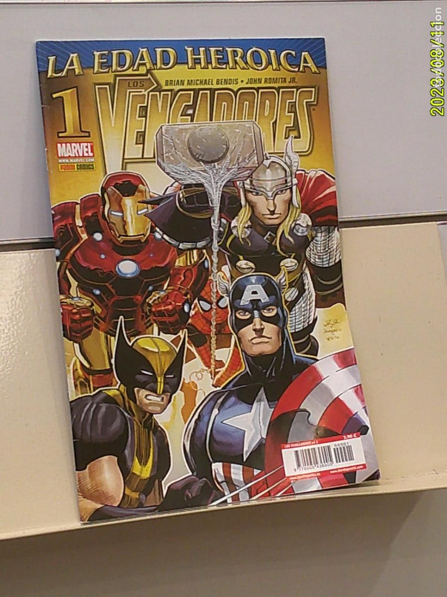 Comics: LOS VENGADORES VOL. 4 N&ordm; 1 LA EDAD HEROICA BENDIS MARVEL - PANINI