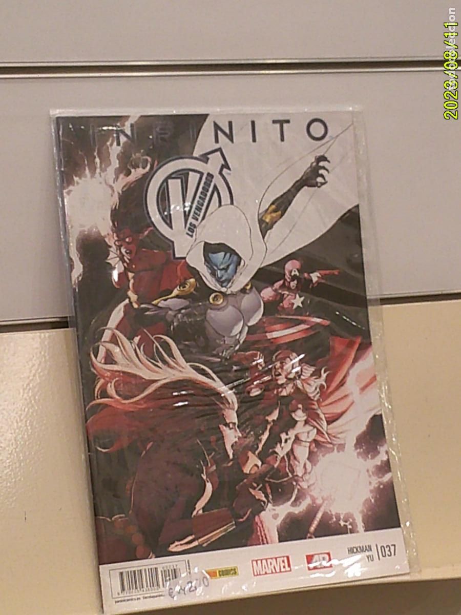 C&oacute;mics: LOS VENGADORES VOL. 4 N&ordm; 37 INFINITO MARVEL - PANINI