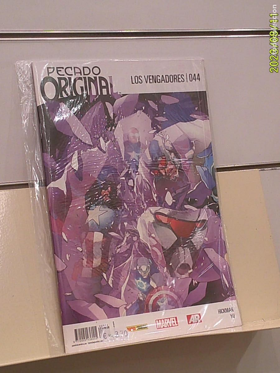 C&oacute;mics: LOS VENGADORES VOL. 4 N&ordm; 44 PECADO ORIGINAL MARVEL - PANINI