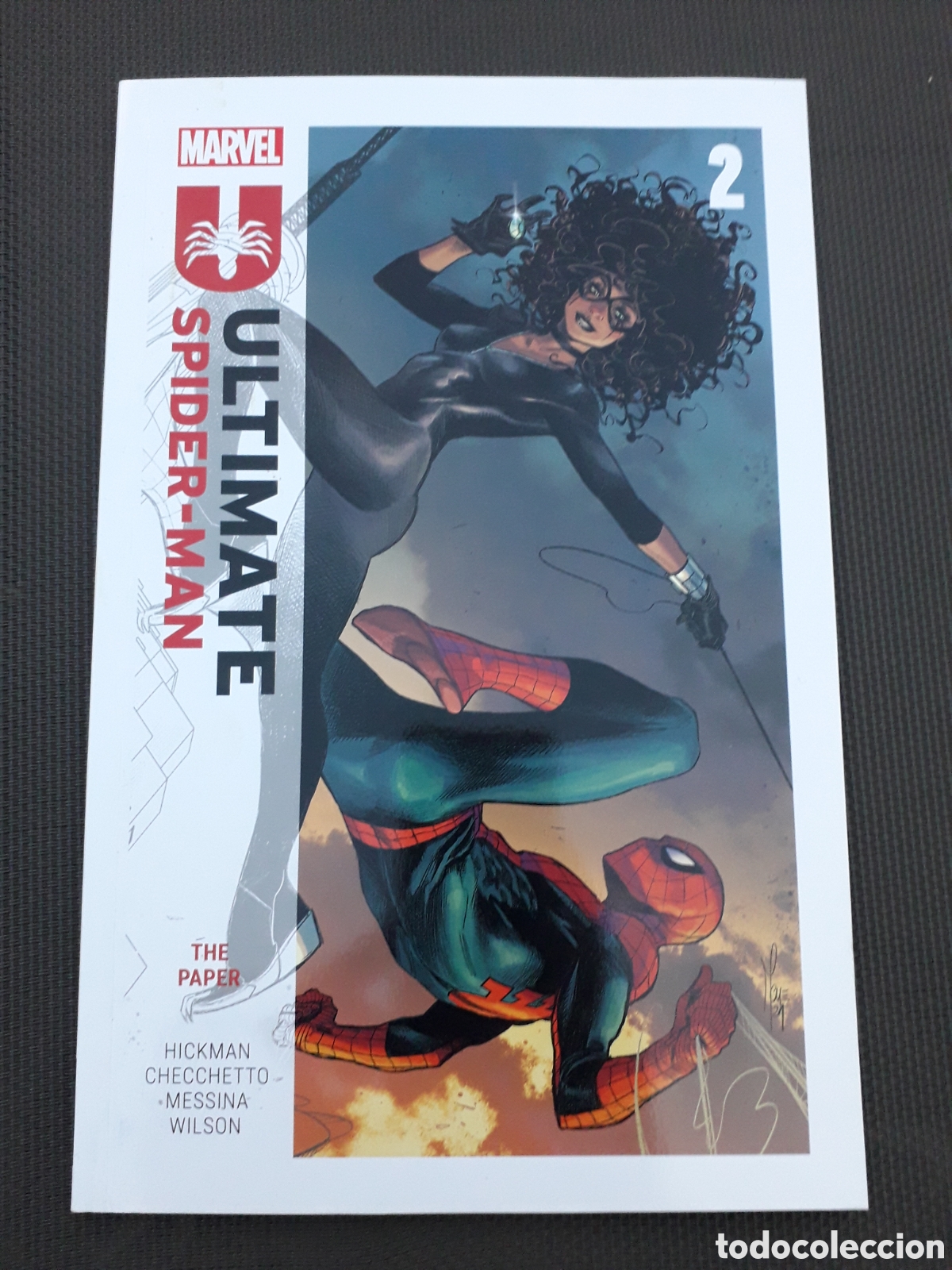 C&oacute;mics: ULTIMATE SPIDERMAN TOMO 2. THE PAPER. EXCELENTE ESTADO