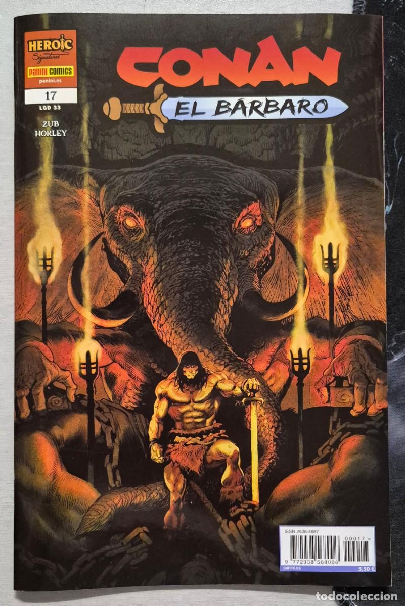 C&oacute;mics: CONAN EL BARBARO N&ordm; 17 / 33 - JIM ZUB / MARVEL - PANINI