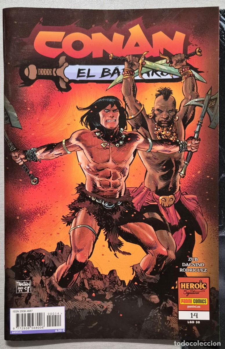 C&oacute;mics: CONAN EL BARBARO N&ordm; 14 / 30 - JIM ZUB / MARVEL - PANINI