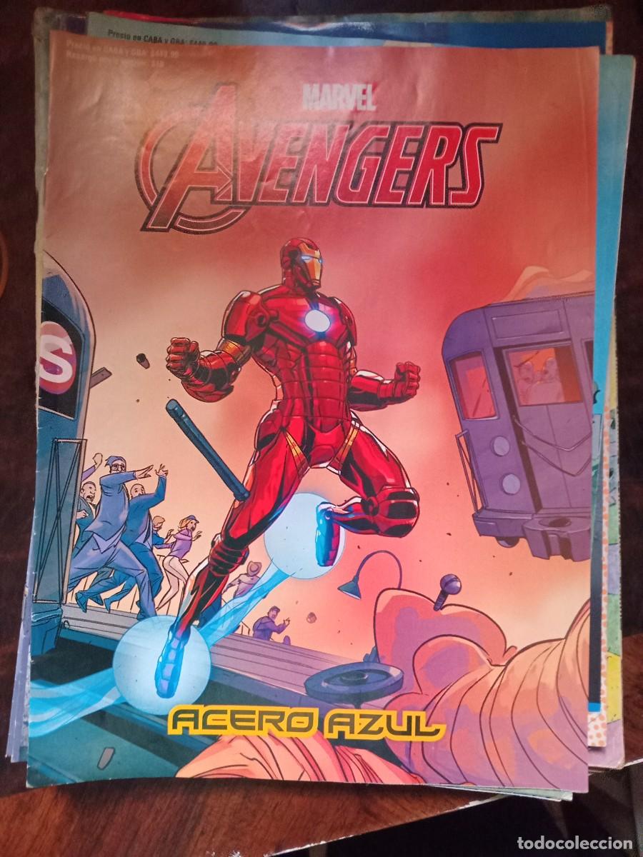 C&oacute;mics: MARVEL - AVENGERS - ACERO AZUL -
